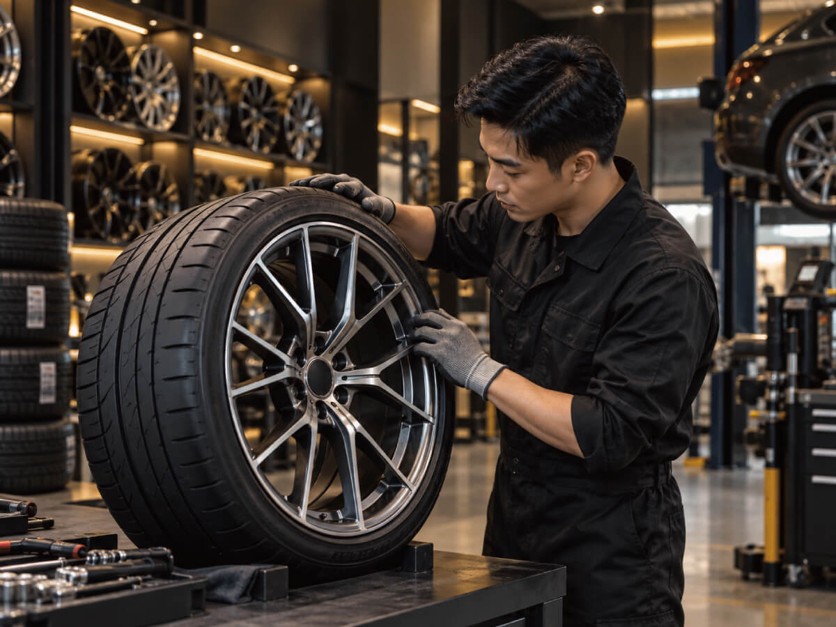 精銳鋁圈輪胎批發零售的首頁介紹圖片